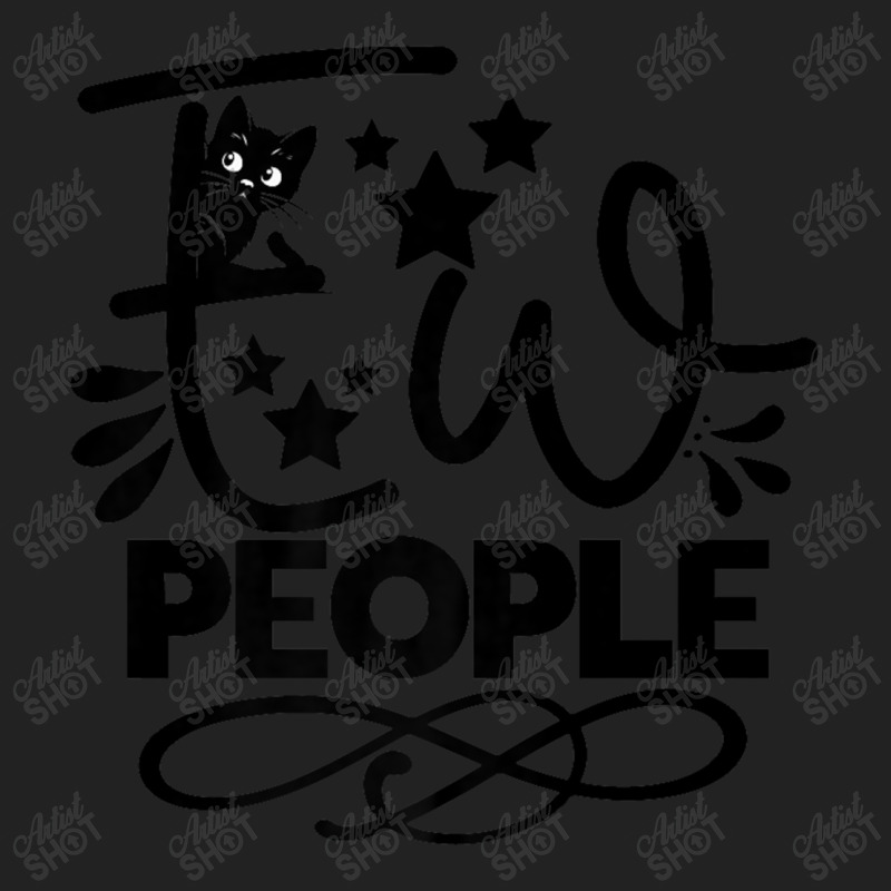 Ew People   Funny Black Cat Sarcastic Basic Backpack | Artistshot