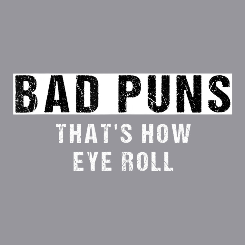 Bad Puns That's How Eye Roll And Punny Retro Trucker Cap by cm-arts | Artistshot