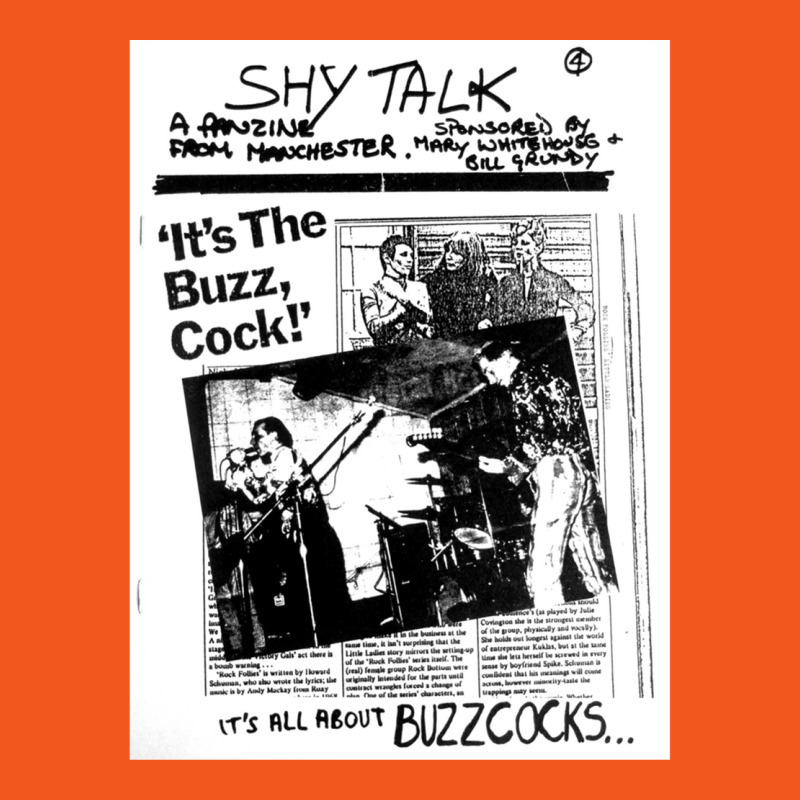 Shytalk 4   Fanzine   Buzzcocks   Manchester   Punk   Brass Tacks '77 Retro Trucker Cap | Artistshot