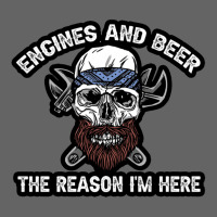 Engines And Beer The Reason I'm Here Funny Mechanic Retro Trucker Cap | Artistshot