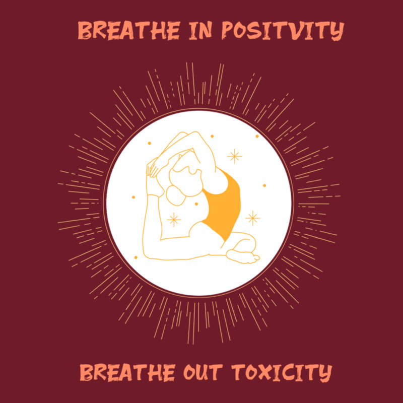 Breathe In Positivity Breathe Out Toxicity, Yoga Girl Retro Trucker Cap by cm-arts | Artistshot