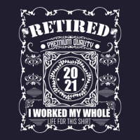 Retired 2021 Men Women Retirement Gifts I Worked Whole Life Sweatshirt Seamless Cap | Artistshot