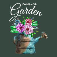 Find Me In The Garden Flower Watering Can T Shirt Seamless Cap | Artistshot