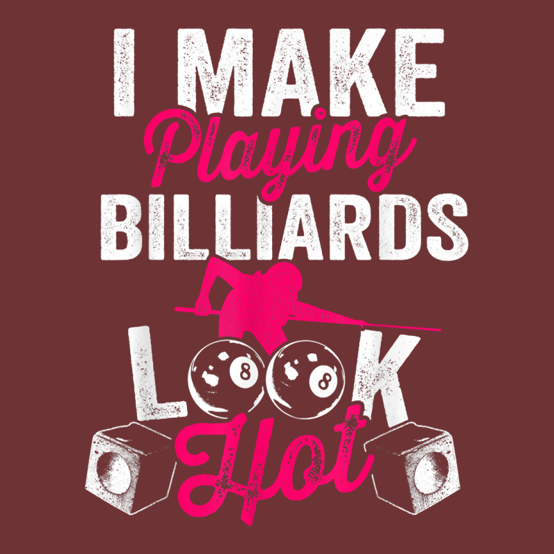 Billiards Pool 8 Ball Snooker Female Billiard Player T Shirt Seamless Cap | Artistshot