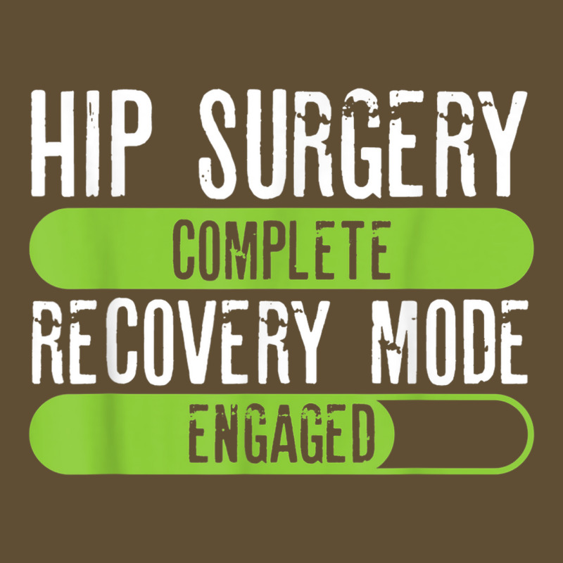 Hip Surgery Completed Recovery Mode Engaged Tee Post Hip Sur Seamless Cap | Artistshot