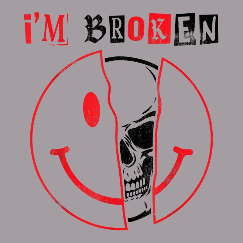 I'm Broken Shirt Invisible Illness I'm Ok Broken T Shirt Seamless Cap by pypybedypa | Artistshot