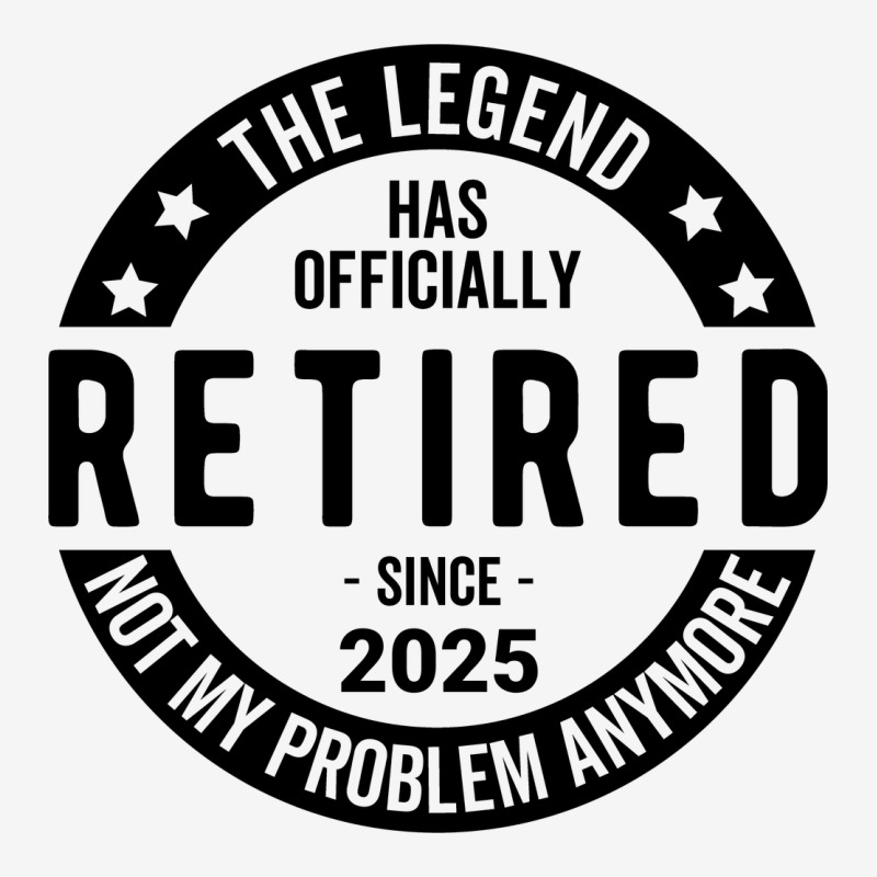 Retired 2025 Not My Problem Anymore - Retirement Ornament | Artistshot