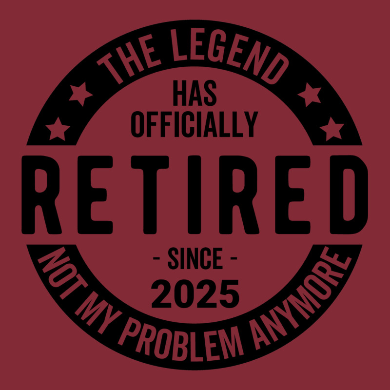 Retired 2025 Not My Problem Anymore - Retirement Basic Backpack | Artistshot