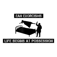 Ean Exorcisms Life Begins At Possession T Shirt Yupoong Trucker Cap | Artistshot