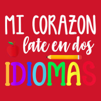 Mi Corazon Late En Dos Idiomas Bilingual T Shirt Yupoong Trucker Cap | Artistshot