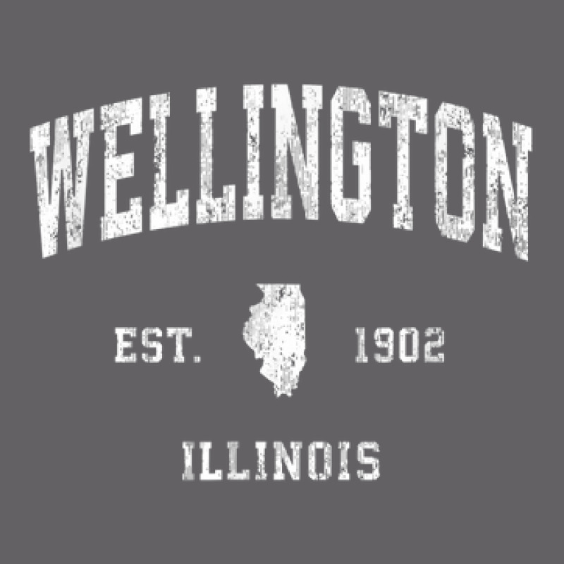 Wellington Illinois Il Vintage Athletic Sports Design Yupoong Trucker Cap | Artistshot