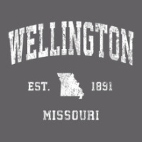 Wellington Missouri Mo Vintage Athletic Sports Design Yupoong Trucker Cap | Artistshot