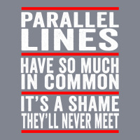 Parallel Lines Have So Much In Common Funny Math Pullover Hoodie Yupoong Trucker Cap | Artistshot