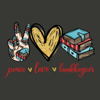 Peace Love Bookkeeper Lightweight Hoodie | Artistshot