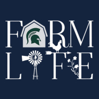 Michigan State Spartans Farmer - Farm Life Foam Snapback Hat | Artistshot