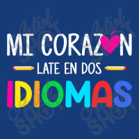 Mi Corazon Late En Dos Idiomas, Bilingual Spanish Teacher Foam Snapback Hat | Artistshot