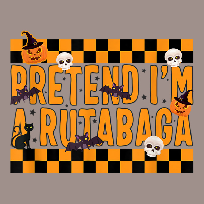 Pretend I'm A Rutabaga Costume Funny Lazy Halloween Party Sp T Shirt 5 Panel Snapback Cap | Artistshot