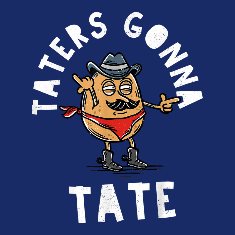 Mustache Cowboy Potato Taters Gonna Tate Funny Tate Tot Food T Shirt 5 Panel Snapback Cap | Artistshot