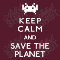 Save The Planet   Space Invaders Pa Trucker Cap | Artistshot