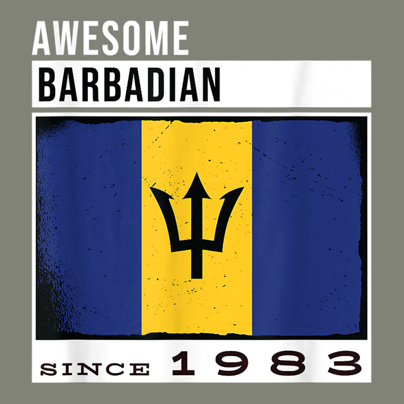 Awesome Barbadian Since 1983   Barbadian 39th Birthday T Shirt Pa Trucker Cap by spizerrleppleq | Artistshot