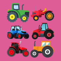 Kids 6 Tractors Agricultural Machinery Combine Harvester T Shirt Pa Trucker Cap | Artistshot