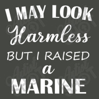 I May Look Harmless But I Raised A Marine Pa Trucker Cap | Artistshot