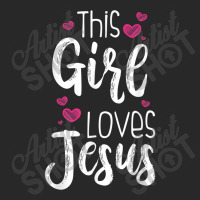 This Girl Loves Jesus Gift For Christian Teen Kid Cool Women Funny Gif Fashion Visor | Artistshot