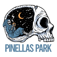 Pinellas Park T  Shirt Chilling Skeleton Pinellas Park T  Shirt Fashion Visor | Artistshot