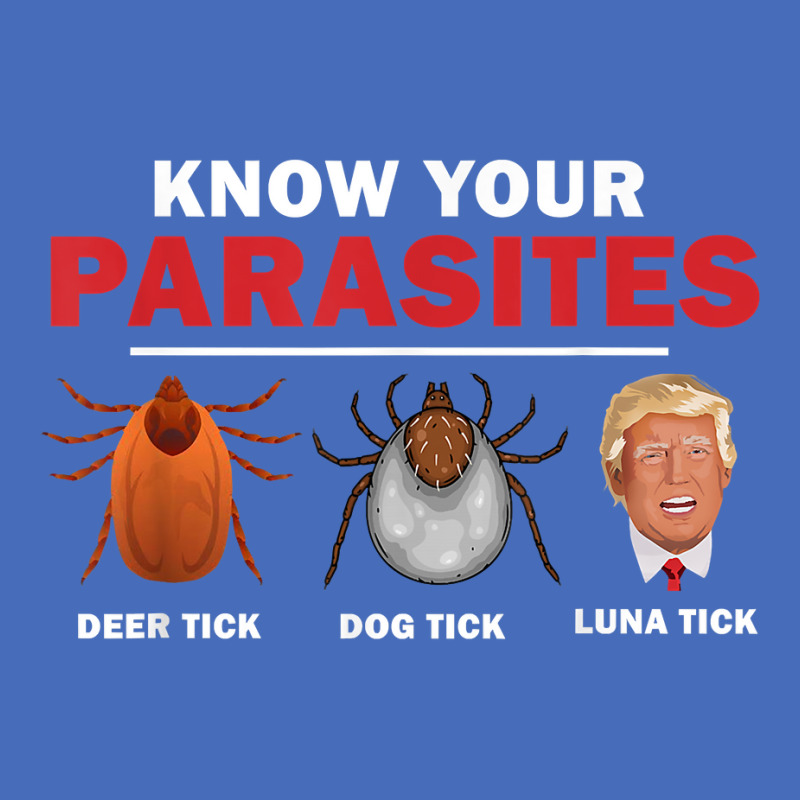 Retro Know Your Parasites Luna Tick Anti Trump 86 45 Gift T Shirt Fashion Visor by kalerttjay | Artistshot