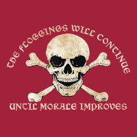 Pirate Skull Floggings Will Continue Until Morale Improves T Shirt Fashion Visor | Artistshot