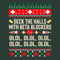 Deck The Halls With Beta Blockers Nurse Ugly Christmas Sweatshirt Fashion Visor | Artistshot