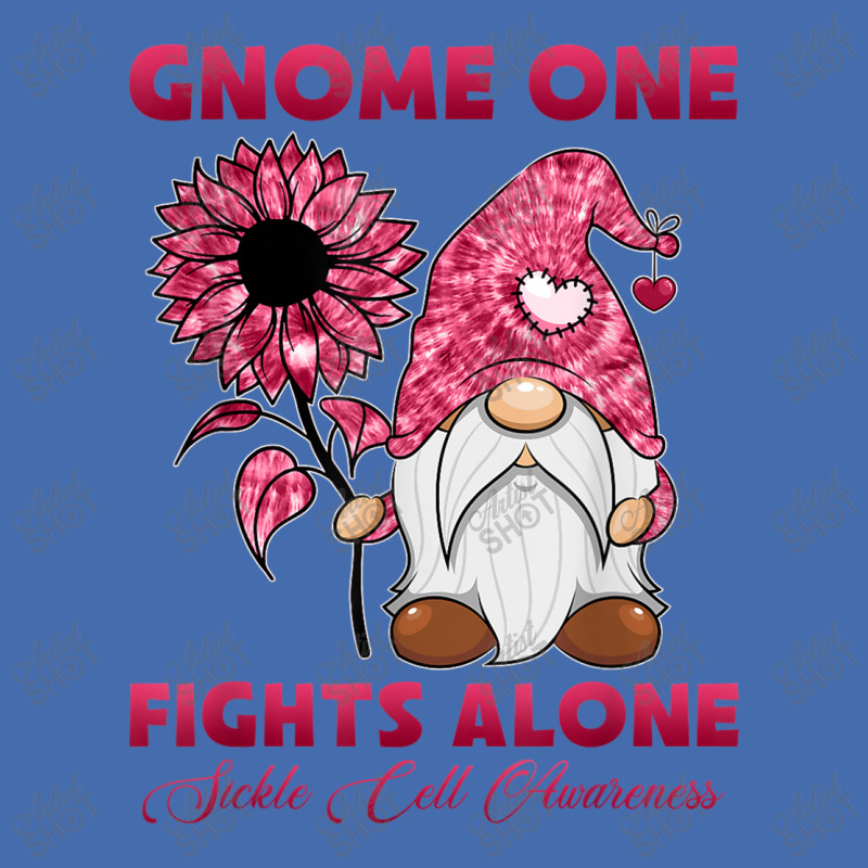 Gnome One Fight Alone Burgundy Ribbon Sickle Cell Awareness Fashion Visor by NathanielDesign | Artistshot