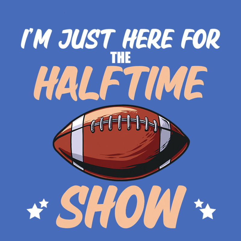 Im Just Here For The Halftime Show Funny American Football Fashion Visor by pester | Artistshot