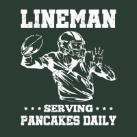 Funny American Football Player Serving Pancakes Lineman Fashion Visor | Artistshot