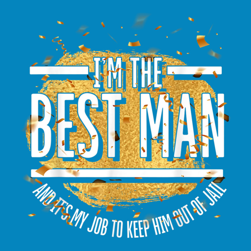 Mens Its My Job To Keep Him Out Of Jail Best Man Bachelor Party T Shir Fashion Visor | Artistshot