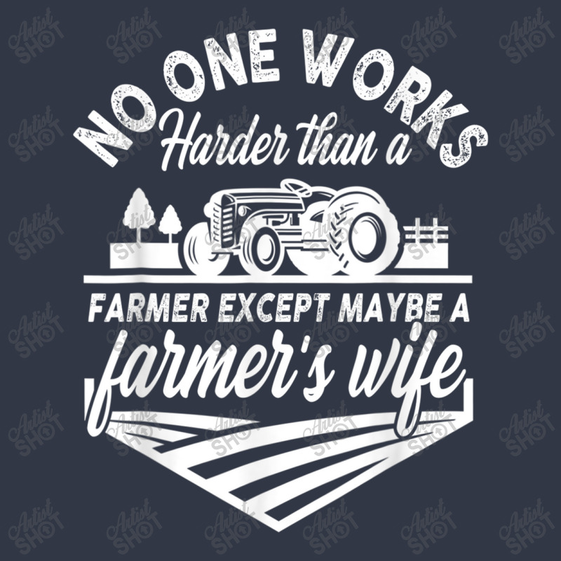 No One Works Harder Than A Farmer Except Maybe Farmer S Wife T Shirt Nike Dri-FIT Cap by Great Tshirt | Artistshot