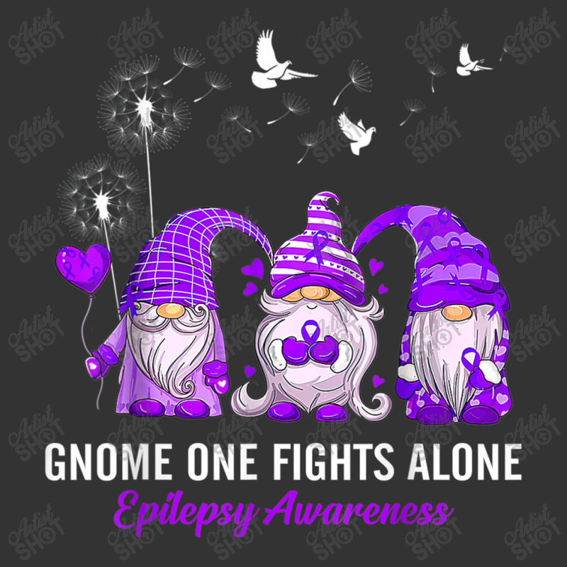 Gnomes One Fights Alone Epilepsy Awareness Nike Dri-FIT Cap by NathanielDesign | Artistshot