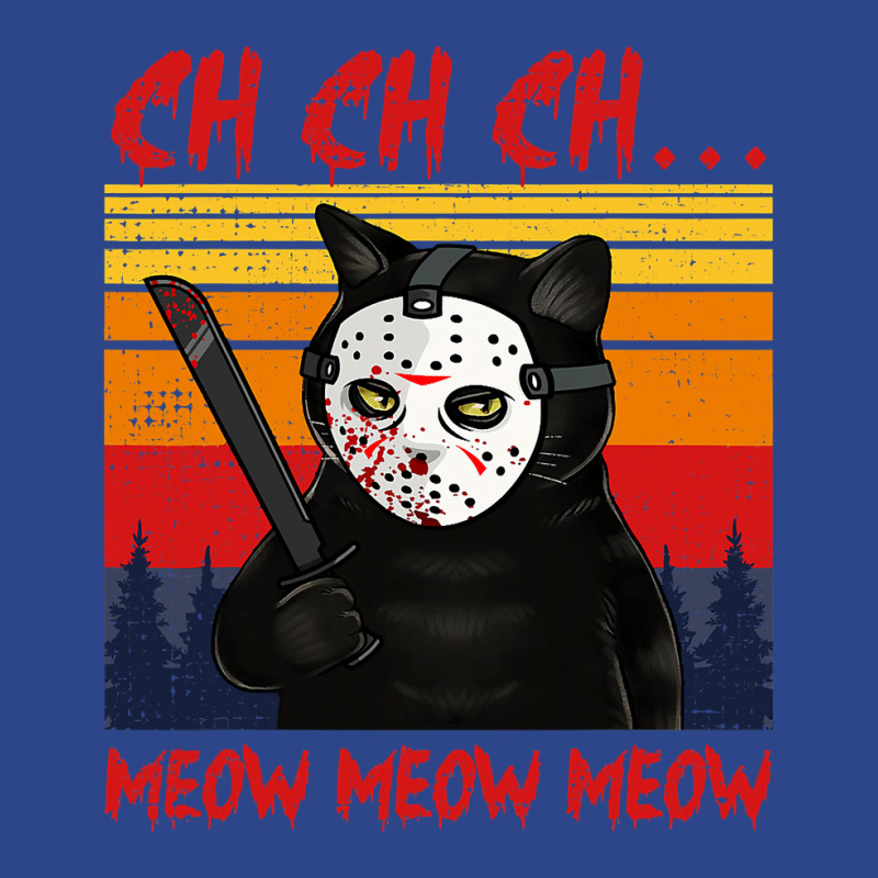 Chchch Meow Meow Horror Cat Bloody Knife Hilarious Halloween 147 Nike Dri-FIT Cap by peafowl | Artistshot