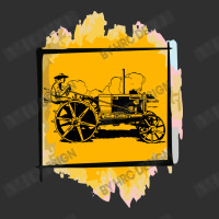 Old Tractor Oval Leatherette Patch | Artistshot