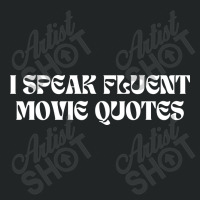 I Speak Fluent Movie Quotes Funny Sayings Duffel Bag | Artistshot