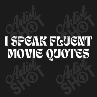 I Speak Fluent Movie Quotes Funny Sayings Full-length Apron | Artistshot