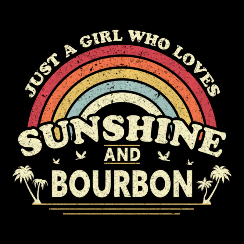 Bourbon Just A Girl Who Loves Sunshine And Bourbon Retro Trucker Cap by thangdinhsinhelf | Artistshot