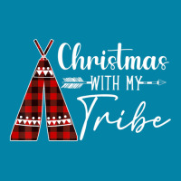 Christmas With My Tribe Buffalo Plaid Matching Family Retro Trucker Cap | Artistshot