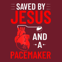 Saved By Jesus And A Pacemaker Heart Disease Awareness Retro Trucker Cap | Artistshot