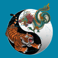 Asian Dragon Tiger Yin Yang Tiger Retro Trucker Cap | Artistshot