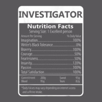 Investigator Nutrition Facts Sarcastic Graphic Seamless Cap | Artistshot