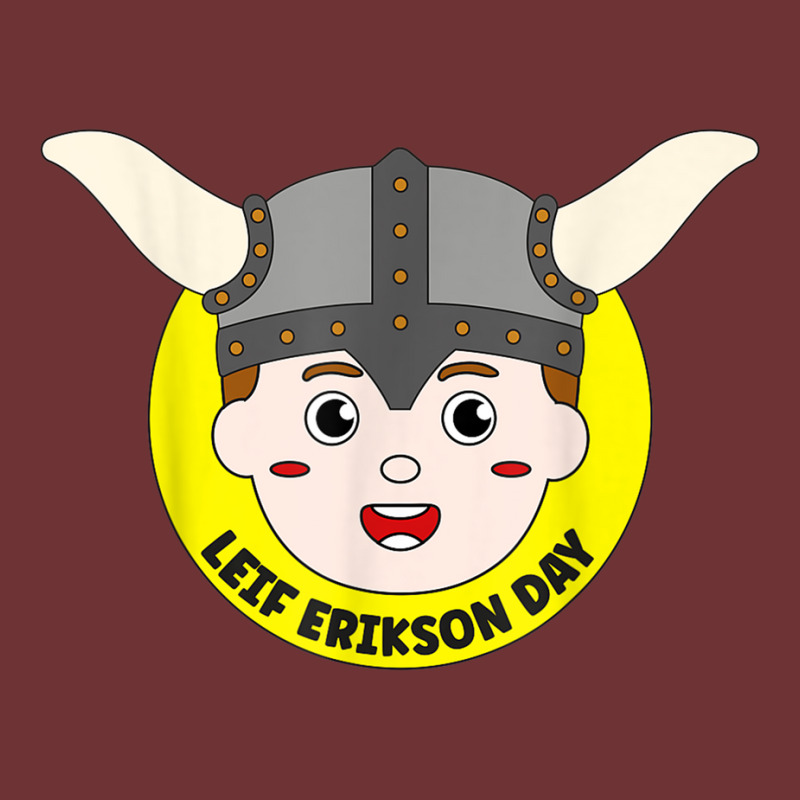 Happy Leif Erikson Day 9 October Viking Helmet Boys America T Shirt Seamless Cap | Artistshot