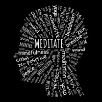 Meditate Mindfulness Zen Buddha Yoga Wordart T Shirt Seamless Cap | Artistshot