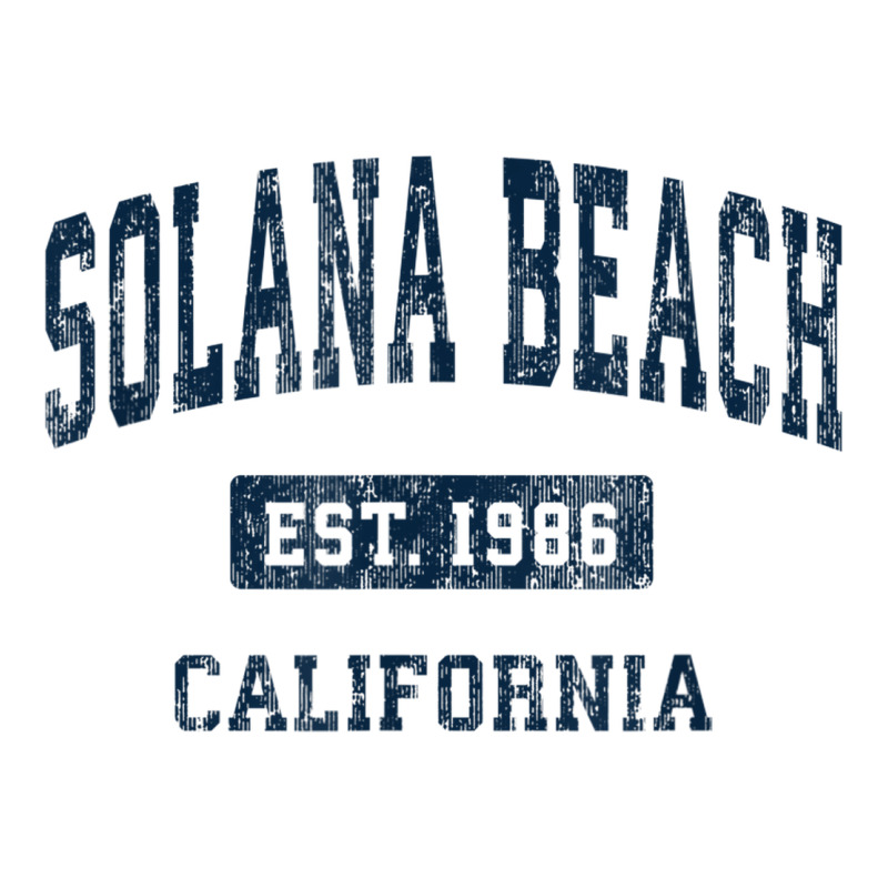 Solana Beach California Ca Vintage Athletic Sports Design Seamless Cap by Color | Artistshot