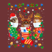 Cute Siberian Cat Kitten Christmas Socks Xmas T Shirt Seamless Cap | Artistshot